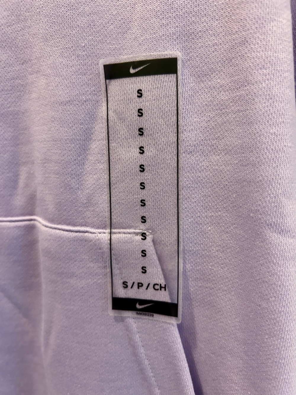 Nike Lavender Hoodie Women’s Small New with Tags Pullover Sweatshirt - Picture 5 of 6